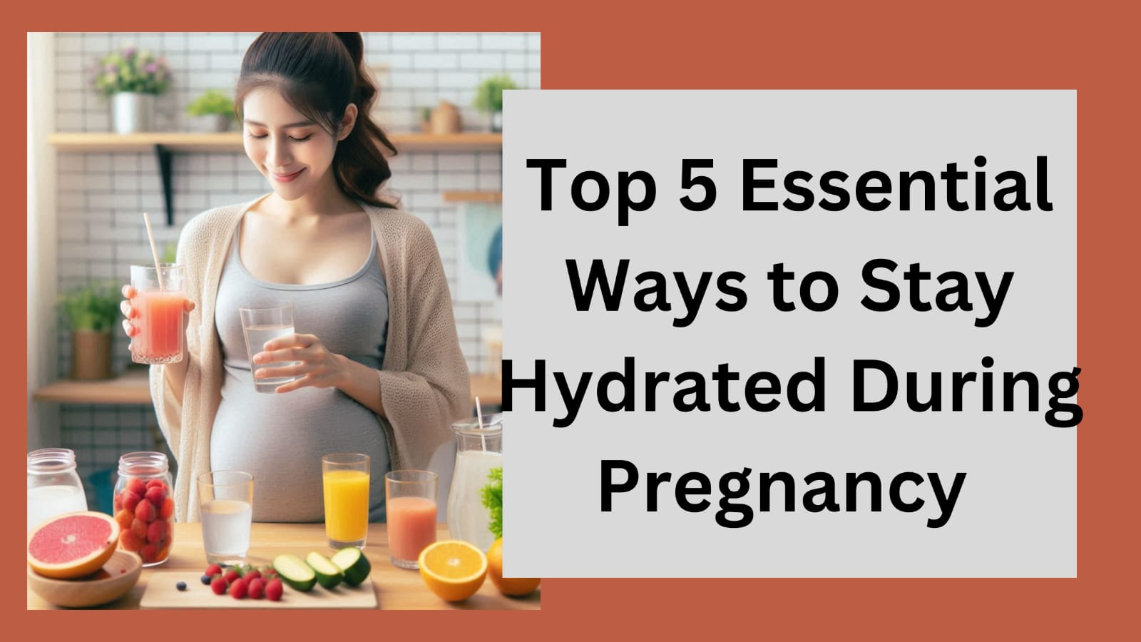 "Top 5 Essential Ways to Stay Hydrated During Pregnancy: Tips for Expecting Mothers